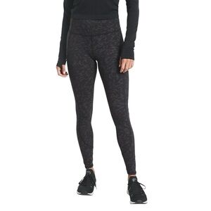 Athleta Leggings‎ Women’s Size Small Black Lynx Rainier Printed Tight Reflective